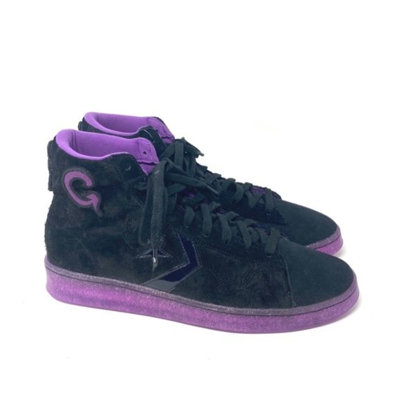 💖MEGA SALE💖Converse Joe Fresh Goods Pro Leather High Top Black Women 170645C - Picture 5 of 11